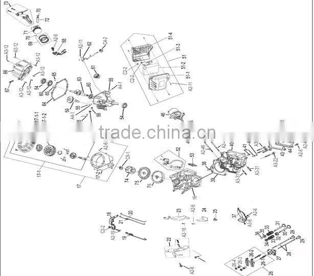 HIGH PRESSURE WATER PUMP WITH HONDA ENGINE