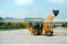 tractor loader and backhoe with mower WZ30-25 Backhoe Loader with 1 cub meter