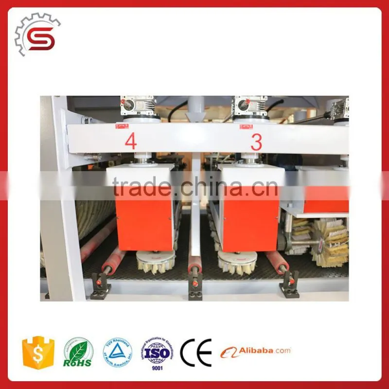 New Product Heavy Drum Sander 6 Roller Wood Polishing Machine for MDF
