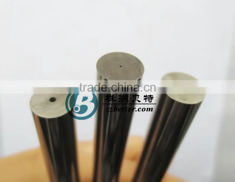 UK-12 grinding carbide rods with one straight hole