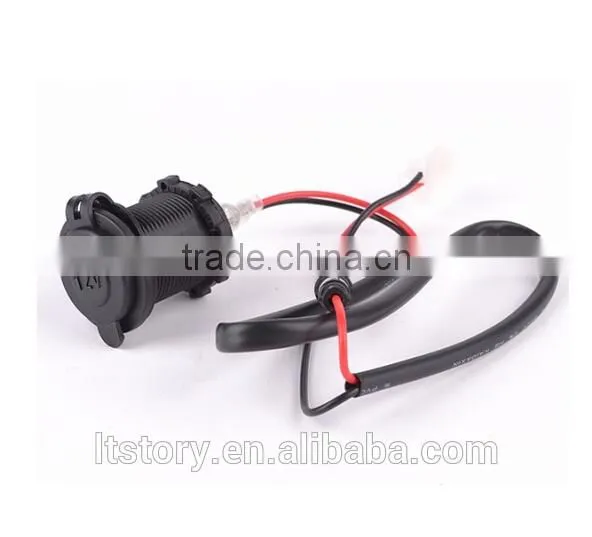 Cigarette Lighter Socket Splitter 12V Dual Car USB Charger Power Adapter Outlet