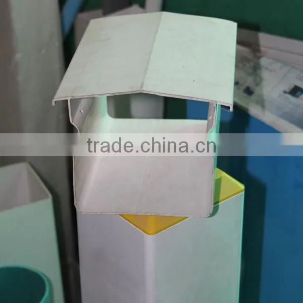 Plastic PVC fencing post