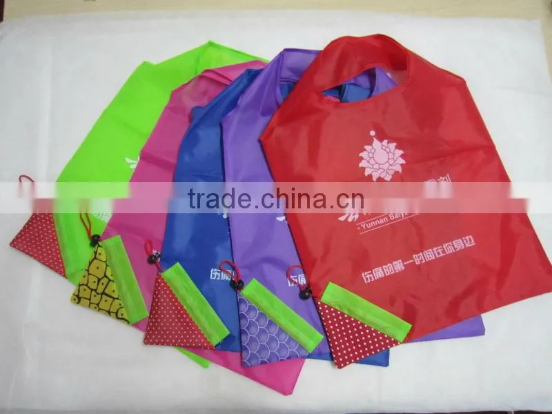 Fruit foldable (folding)shopping bags made of polyester