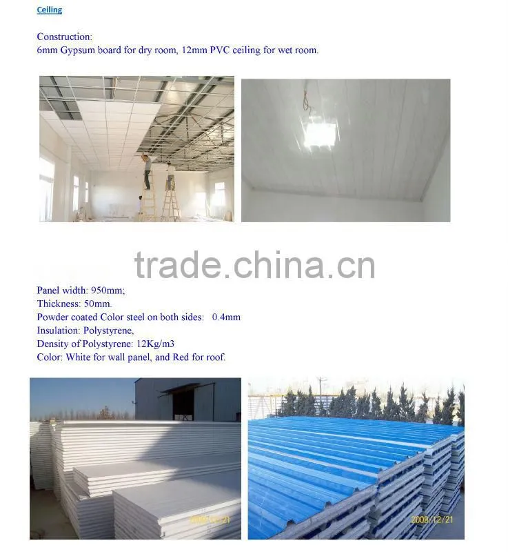 prefabricated house for Mining Camp mining sites oil project