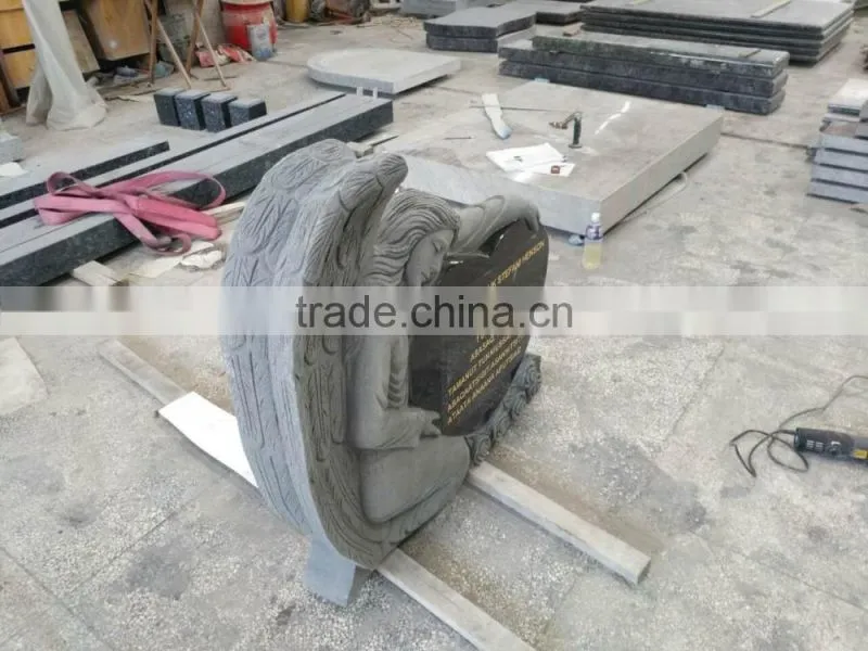 popular style of beautiful granite tombstone/gravestone