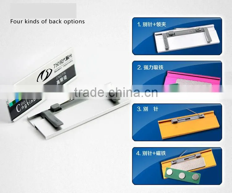 Name badge clip
