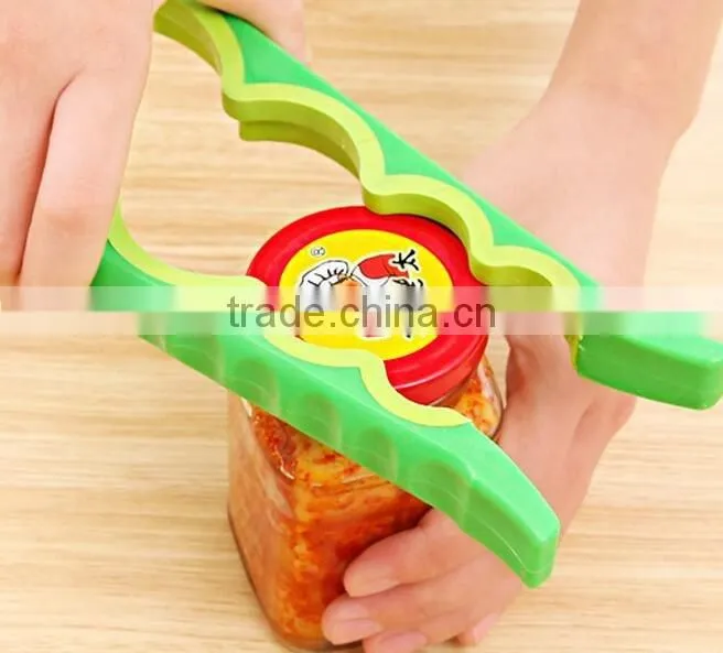 CY130 Slip Resistant Grip Sturdy Multipurpose Kitchen Tool Jar Bottle Can Opener