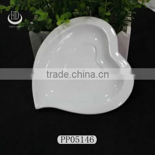 ceramic heart shaped tea cup and saucer