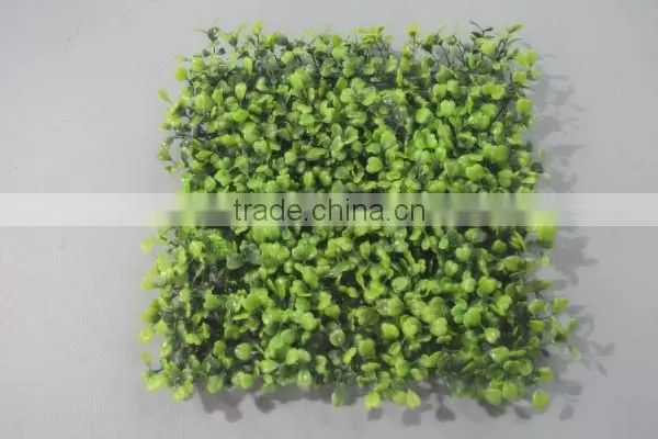 Shengjie hot selling Artificial boxwood topiary grass mat with happy price