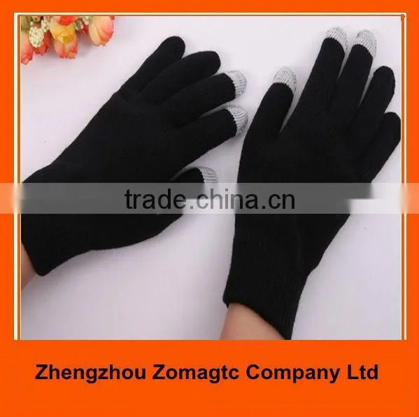 Acrylic Knitted Finger Touch Screen Gloves For iPhone ZMR728