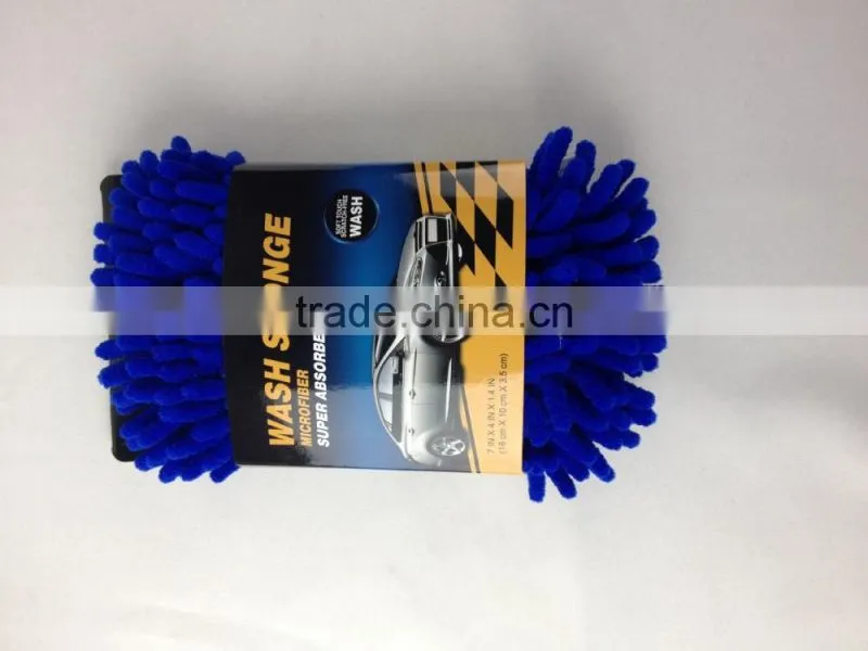 Good quality microfiber car Wash sponge
