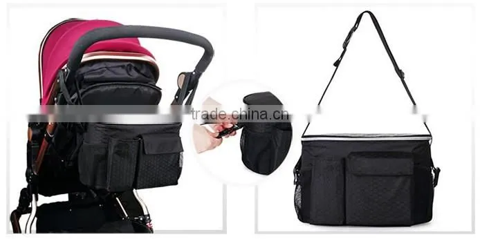 Convenience carring hanging cooler bag for babg stroller