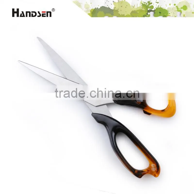 8-1/2" popular PS handle household amber scissors