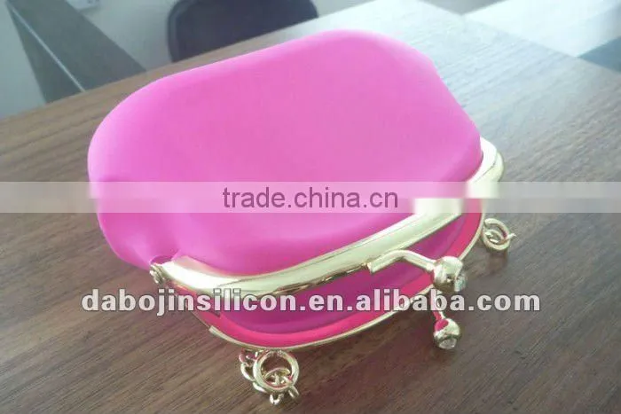 silicone cosmetic bag/pouch/wallet