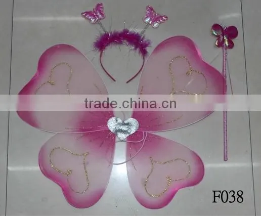 girl's sequin fairy wing wholesale HYY-HBQZ010