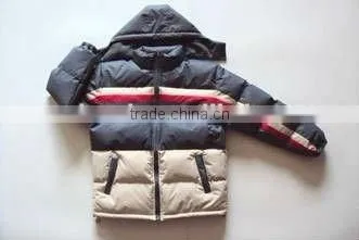 Stock winter Boys' padding jacket
