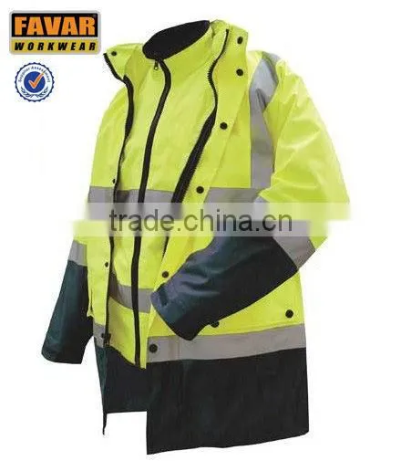 cold weather parka quilted cotton winter working jacket
