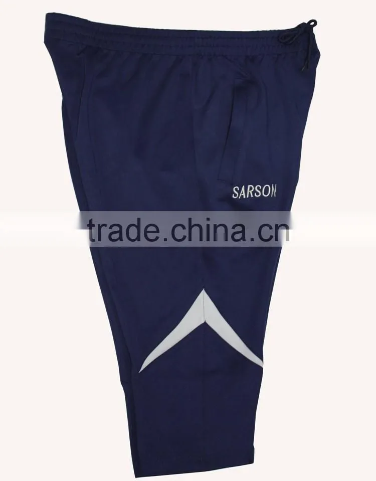 Polo shirt custom embroidered logo lima polo with 3/4pant