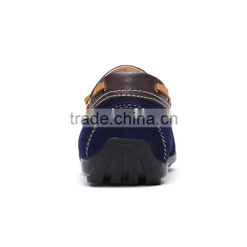 made in china factory fashion casual loafers peas shoes sample for men, adults leather casual men shoes fashion high quality