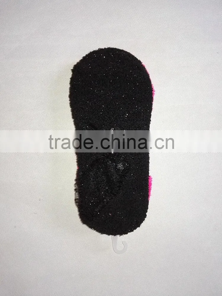 Super Soft Cozy Footsie Slipper Socks with Grippers - One Size Fits Most