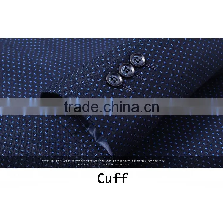 Fashion Design Mens Slim Fit 1 Button Suit Jacket Blazer For Sale
