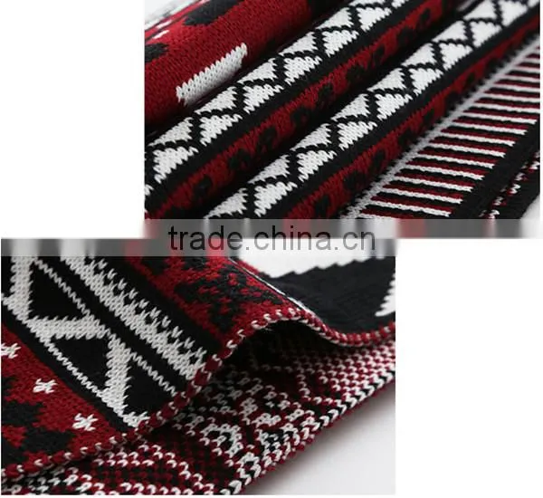 2016 Autumn Winter Scarf Black Thick Men Scarf Fashion Casual Scarf Men Audience Burst Models