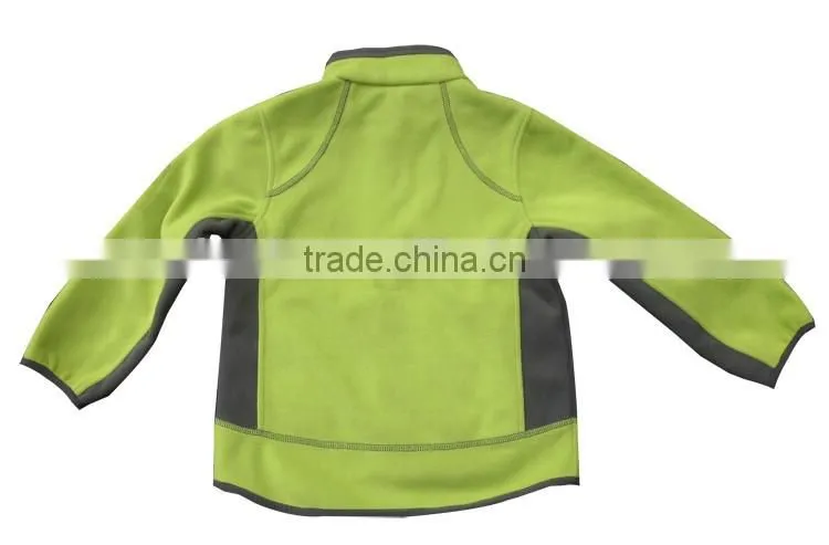 Kid's outdoor knitted wear cheap fleece child cheap polar jacket