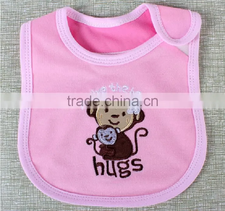Factory wholesaler customized top quality fashion popular professional design adult baby bib