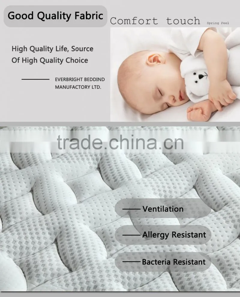 Cheap price roll up king size sponge bed mattress in a box