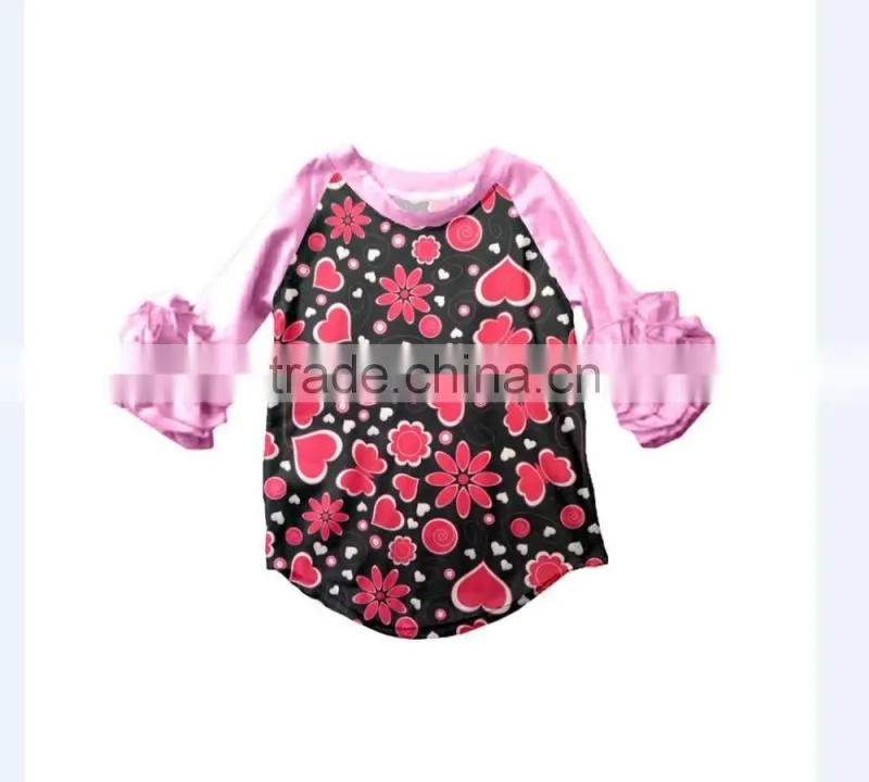 Valentine's Day boutique girl clothing girls valentine heart raglan mommy and me raglan shirts
