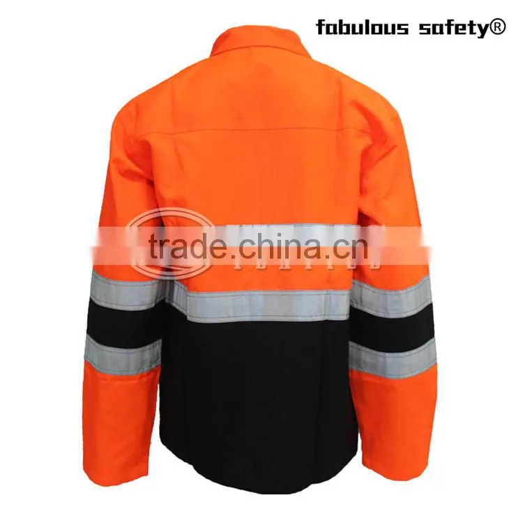 Factory sale low formaldehyde NFPA2112 fireproof safety work clothing