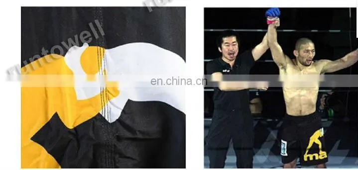 Fashion design MMA fight shorts