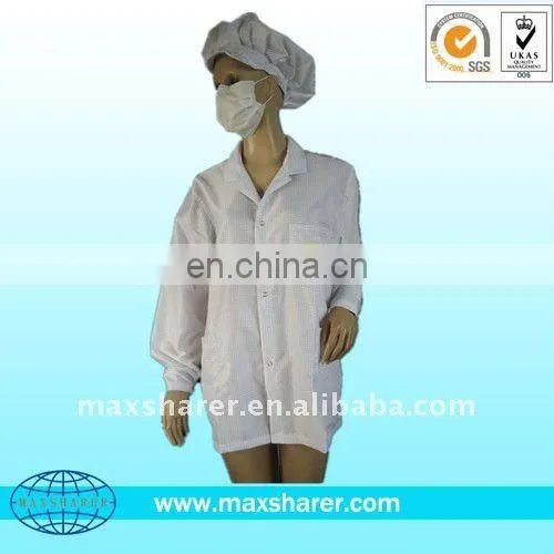 Best selling standard 3/4 length antistatic lab coat smock