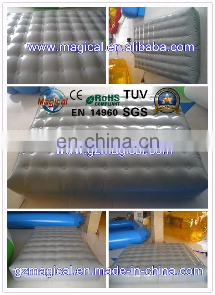 Inflatable round cushion inflatable water mattress inflatable water toys