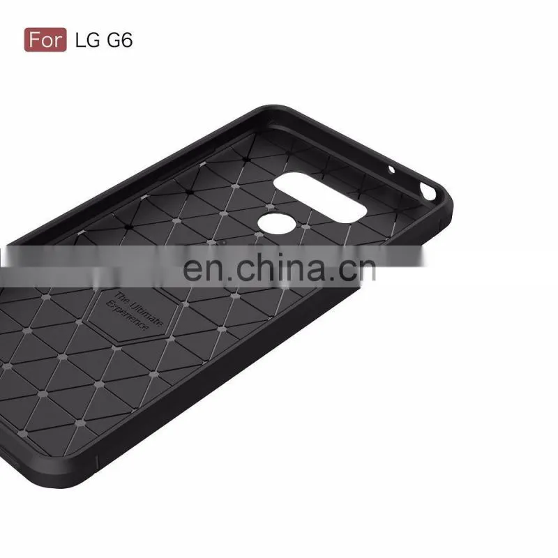 for LG G6 High End Brushed TPU Phone Back Cover Case