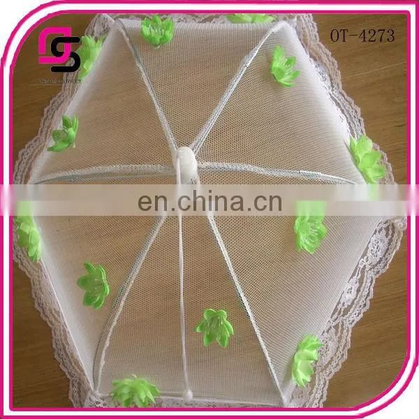 plastic mesh polyester food tent cover mosquito net food cover