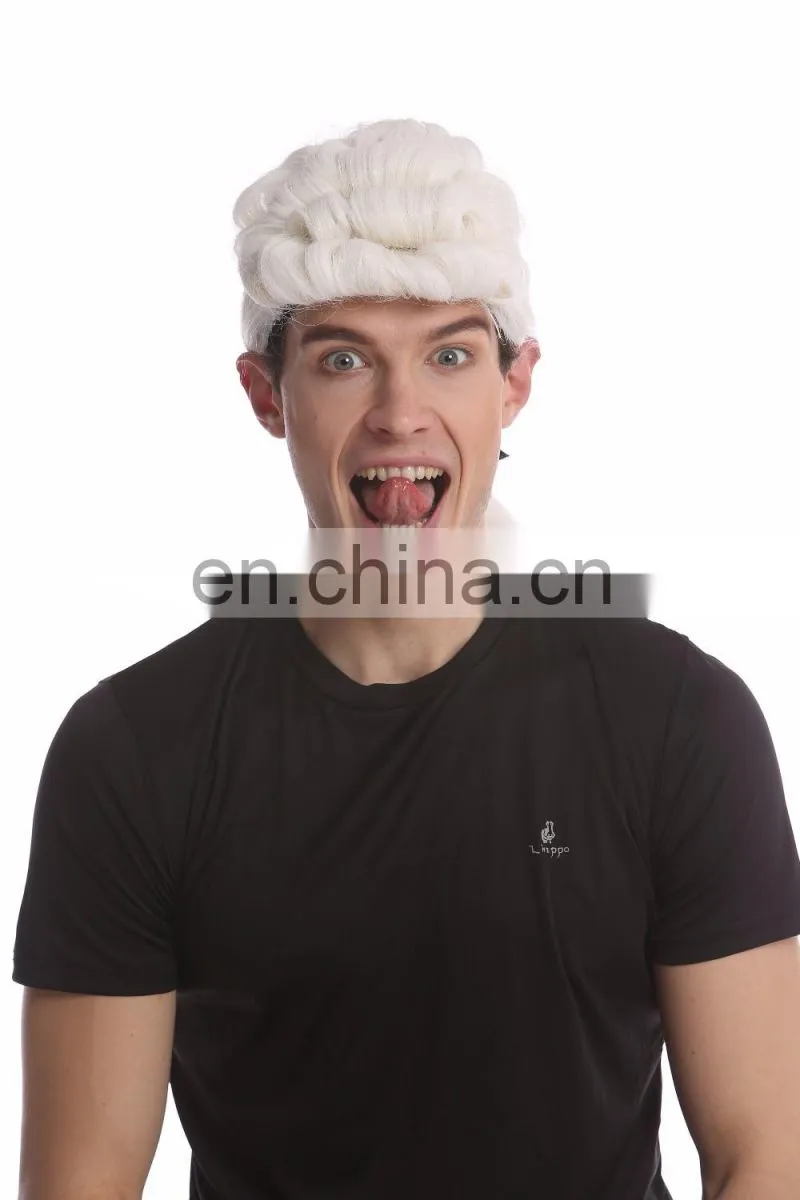 Party wigs Baroque period Noble gentleman wigs MW-004