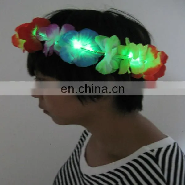 Festival led garland glovion led lighted flower garland wedding flower garland