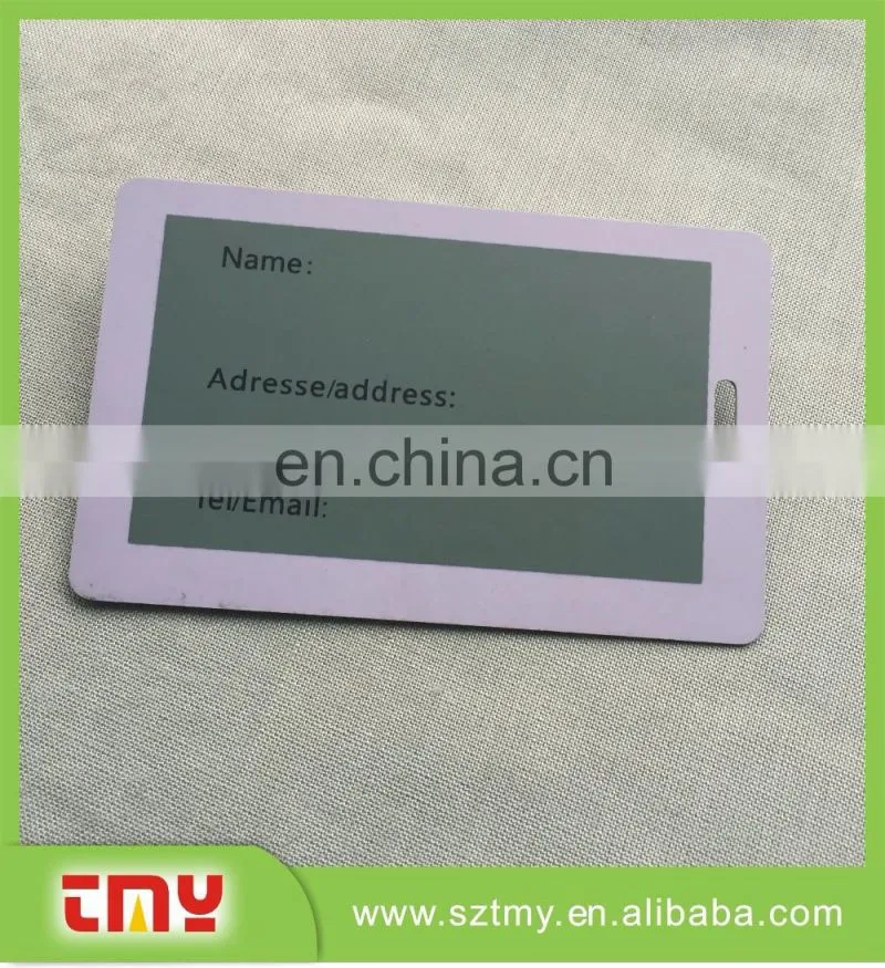 Factory supply soft pvc luggage tag