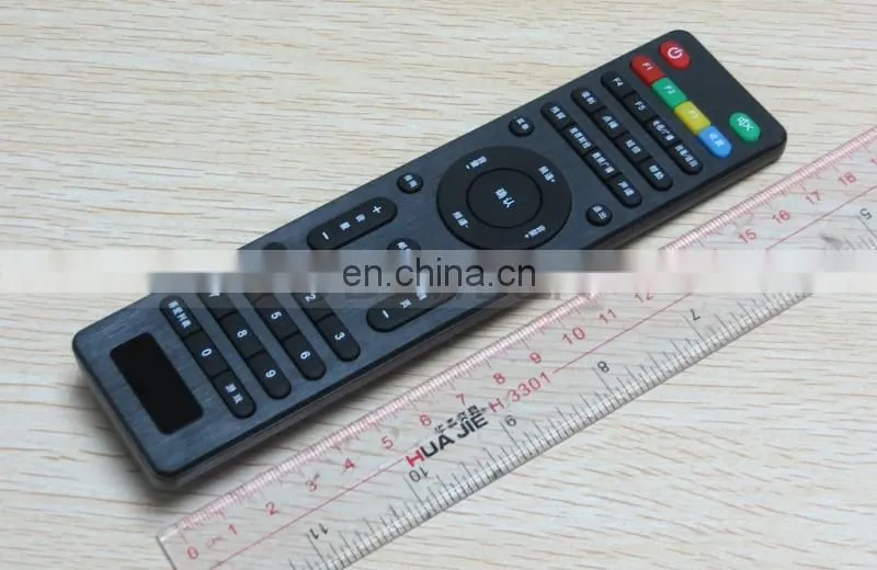Faceplate Custom OEM Video Audio Player Remote Control Ultrathin TV Remote