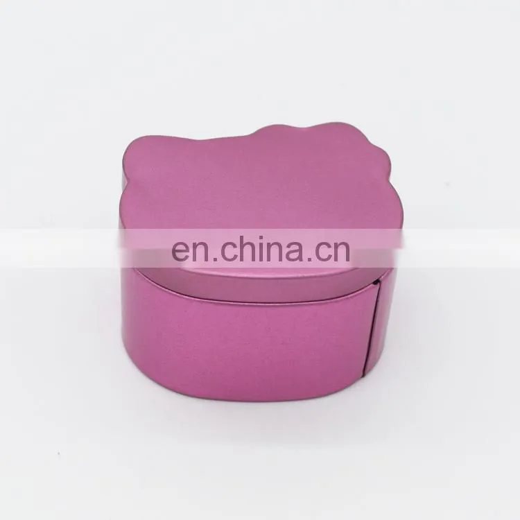 Cute mini cat shaped mini sweet tin box factory's lowest price
