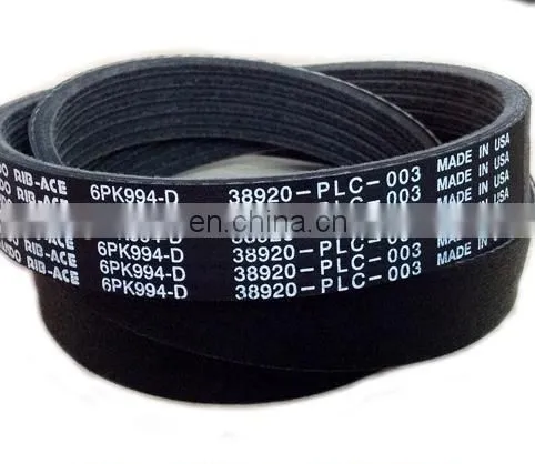 Continental Contitech V-Ribbed Drive Belt for OEM:38920-PLC-003