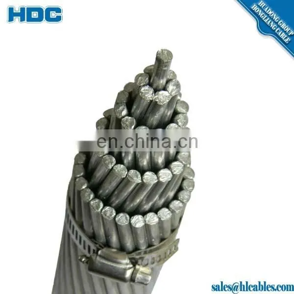 Overhead Conductor 100mm2 ACSR, AAC, AAAC, ACSS/TW, AACSR, ACAR, OPGW 1350 hard drawn