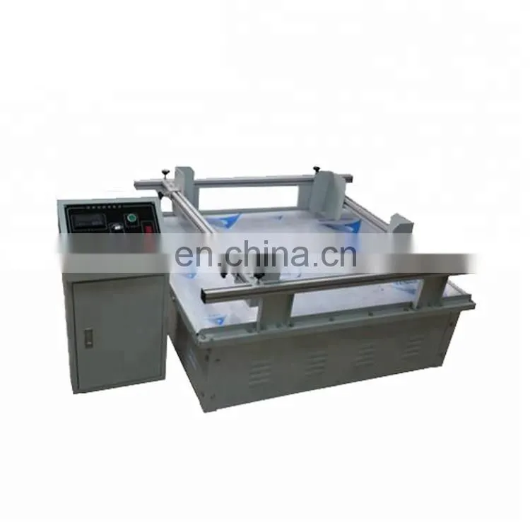 Transportation Vibration Testing packing box tester transport simulation test table