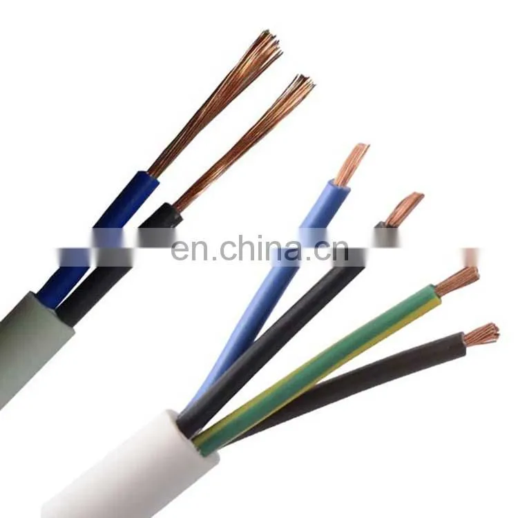 Wholesale China Factory Hot Sales Power Cable Wire PVC 2 2x10mm2 Core Flat Electric Cable