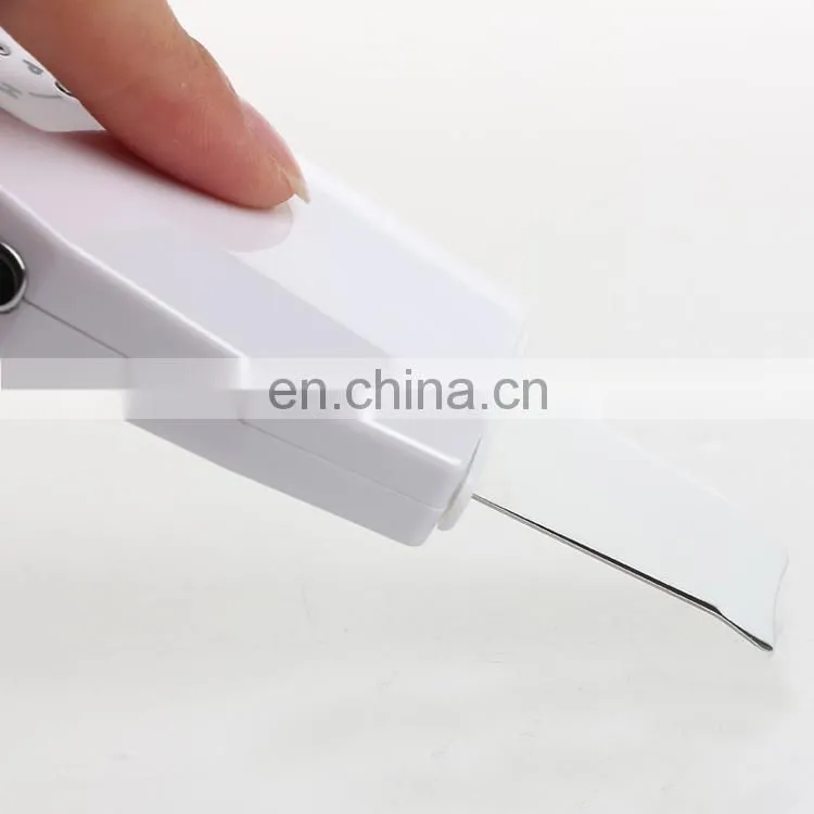 Portable Ultrasound Skin Cleaner Ultrasonic Pore Cleaning Face Peeling Facial Cleansing Machine Beauty Care