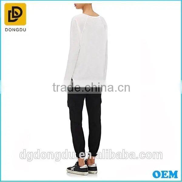 2016 Customized Wholesale Print T shirt Fashion Casual Lady T shirt