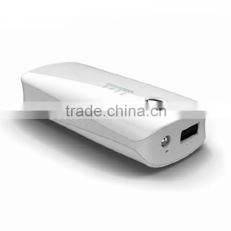 fish mouth shape 2pcs 18650 battery power bank / universal portable mobile power bank
