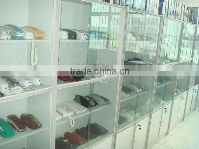 Flash and redial corded small telephone for bathroom
