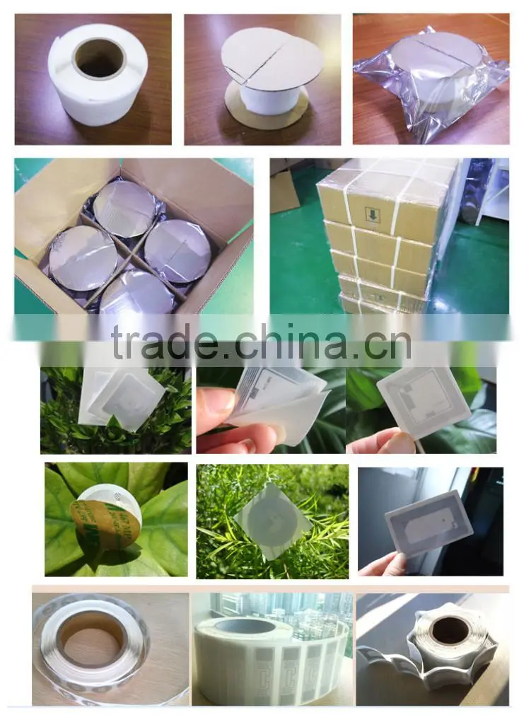 Free sample long range passive UHF ALIEN H3 H4 RFID wet / dry inlay